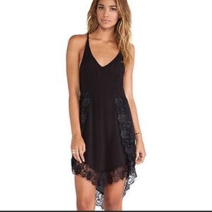 Intimately Free People Eyelashes Lace Trim Slip